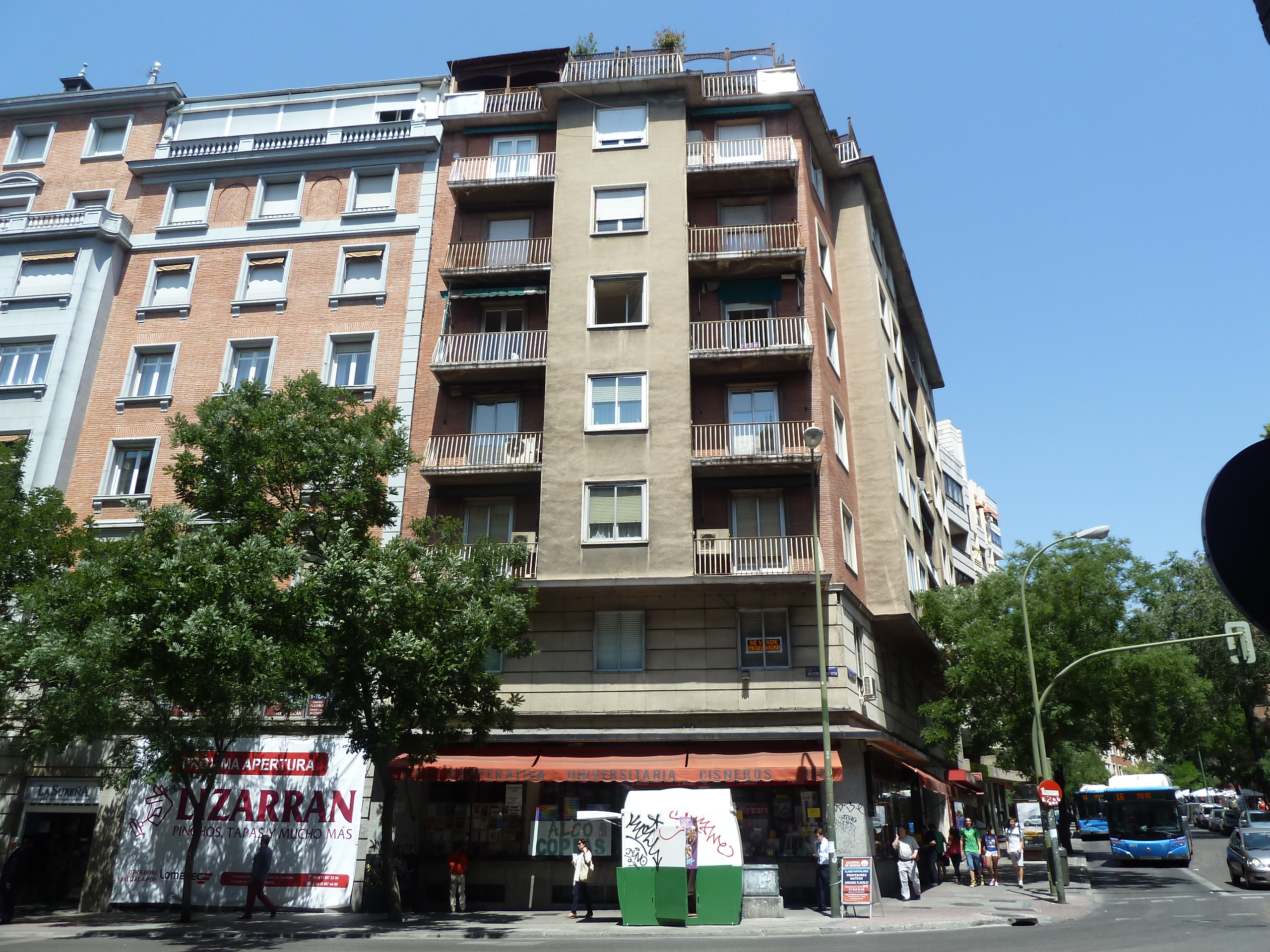 Proyecto de rehabilitación edificio de viviendas Fernando el Católico 88 Madrid