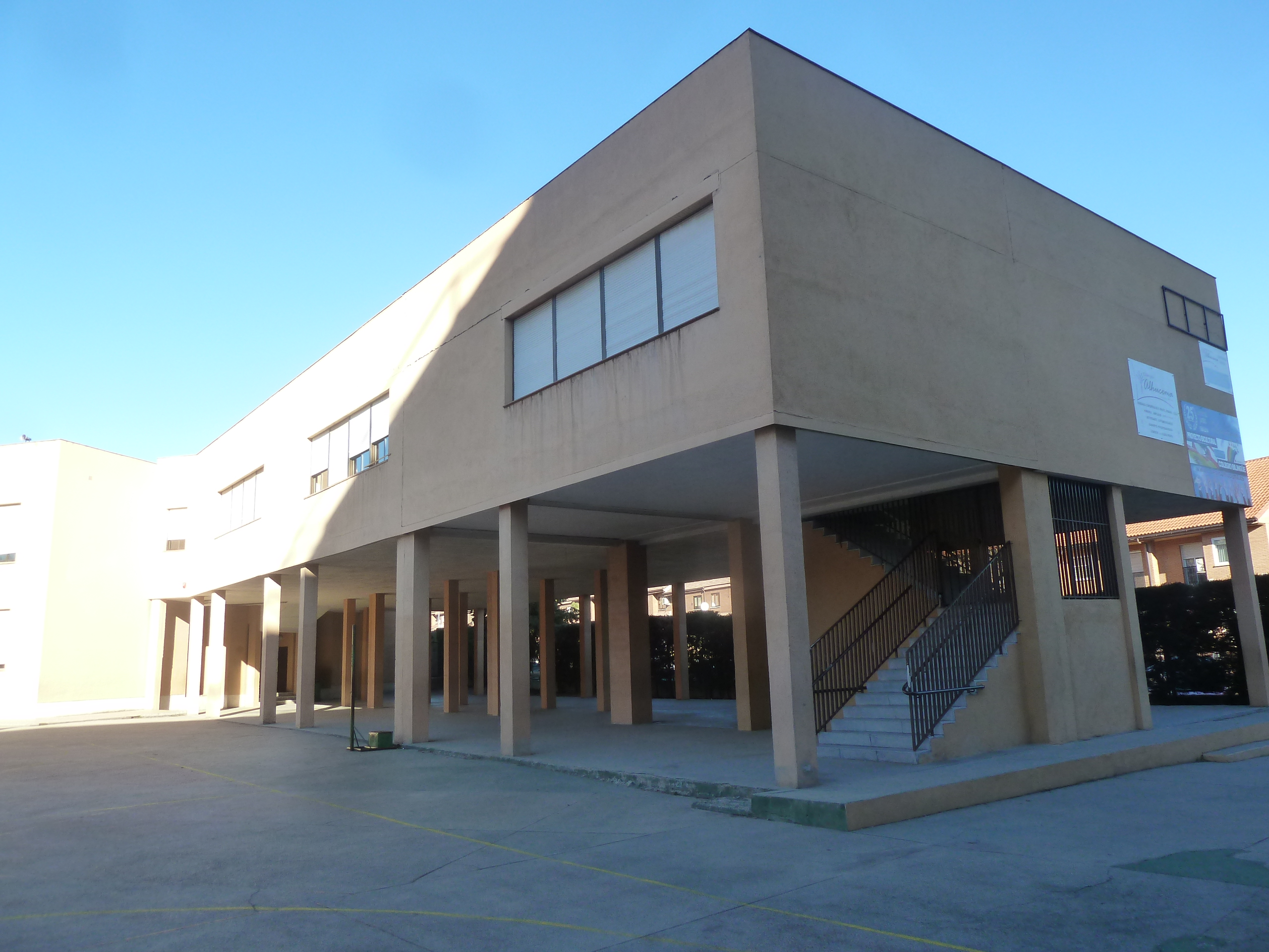 Proyecto de ampliación del colegio Alhucema en Madrid
