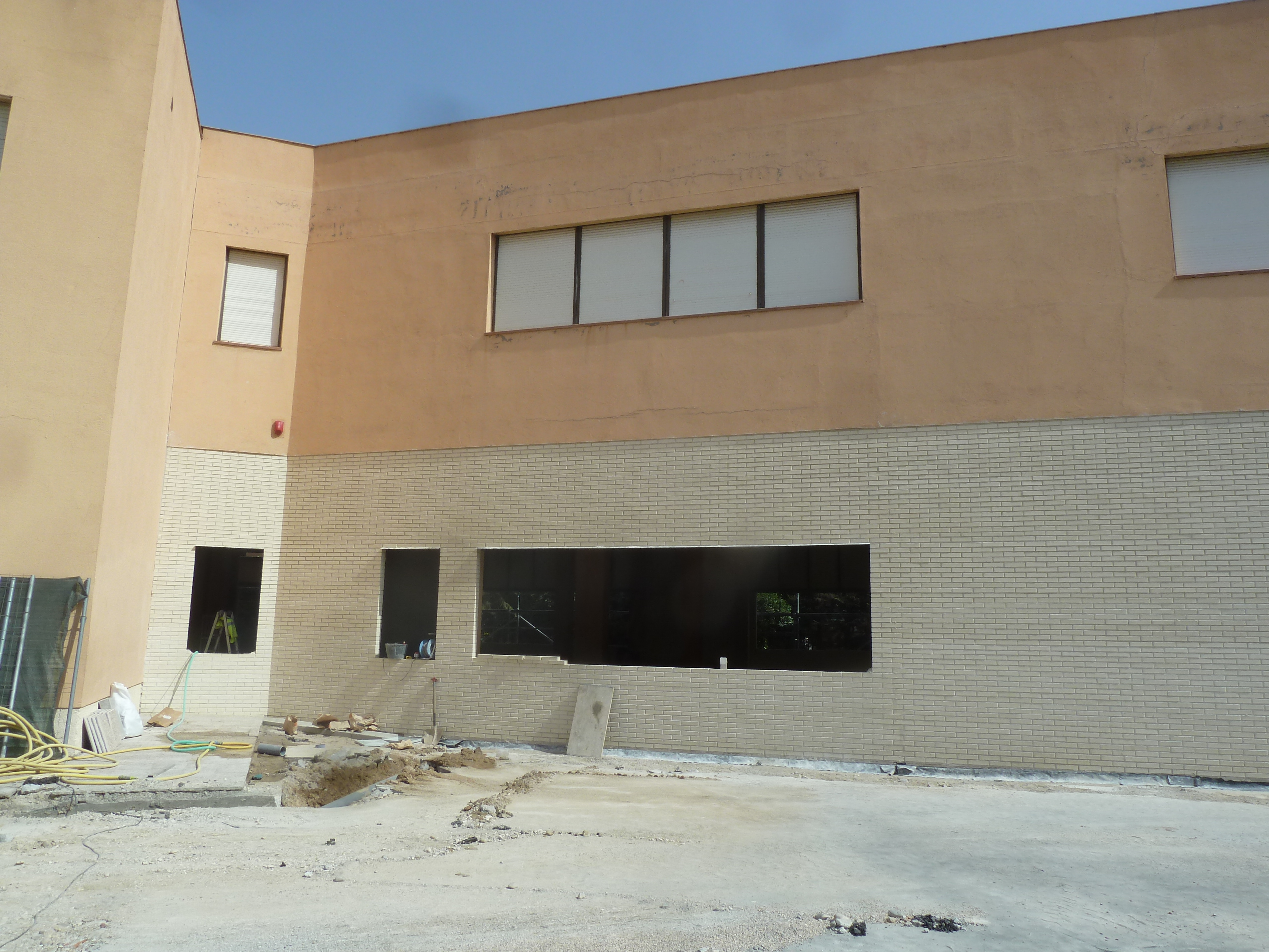 Proyecto de ampliación del colegio Alhucema en Madrid