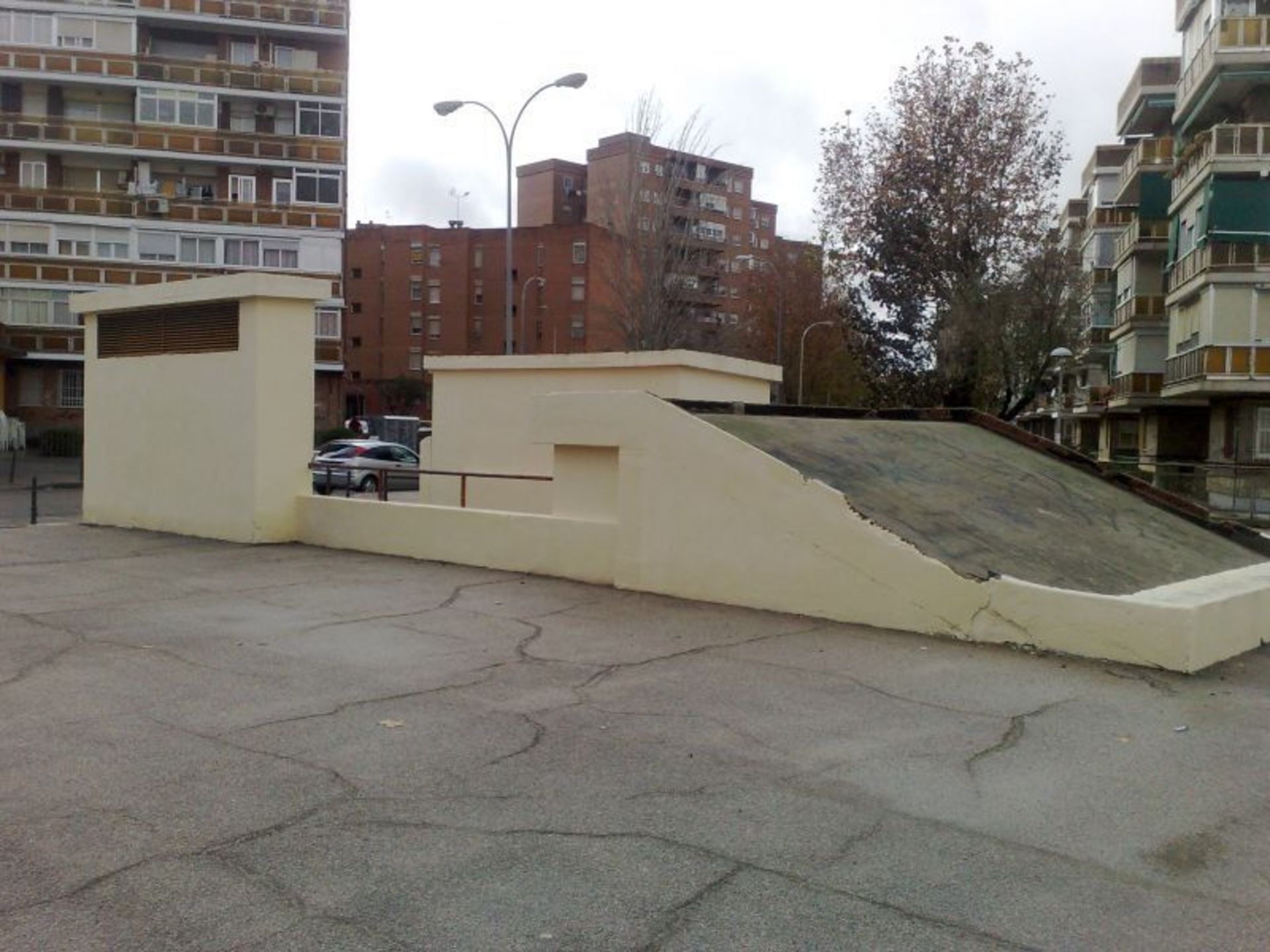 Rehabilitación de cubierta y aparcamiento subterraneo en Fuenlabrada