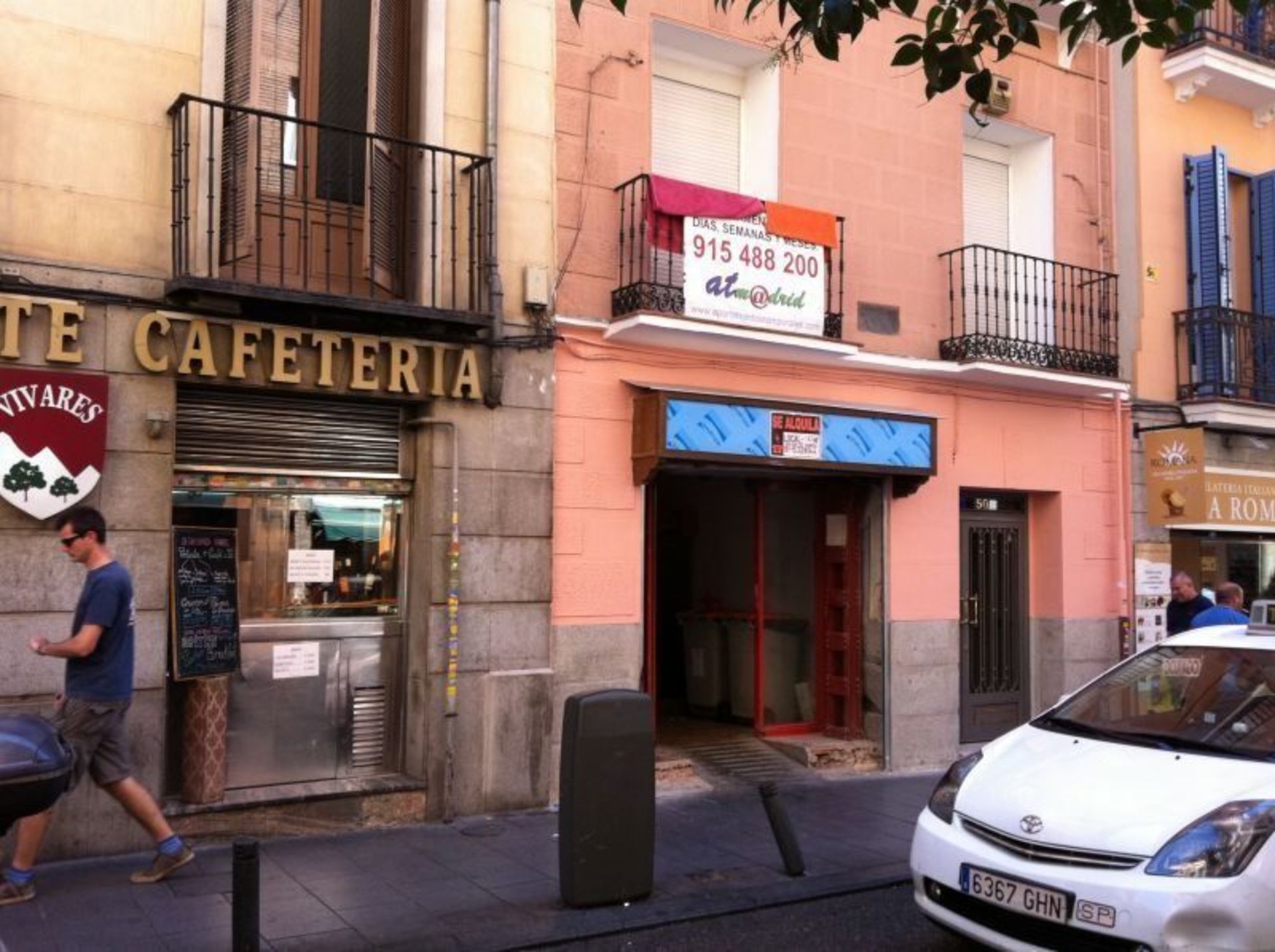 Reforma y aplicación restaurante vivares en C/Hortaleza 50-52 en Madrid