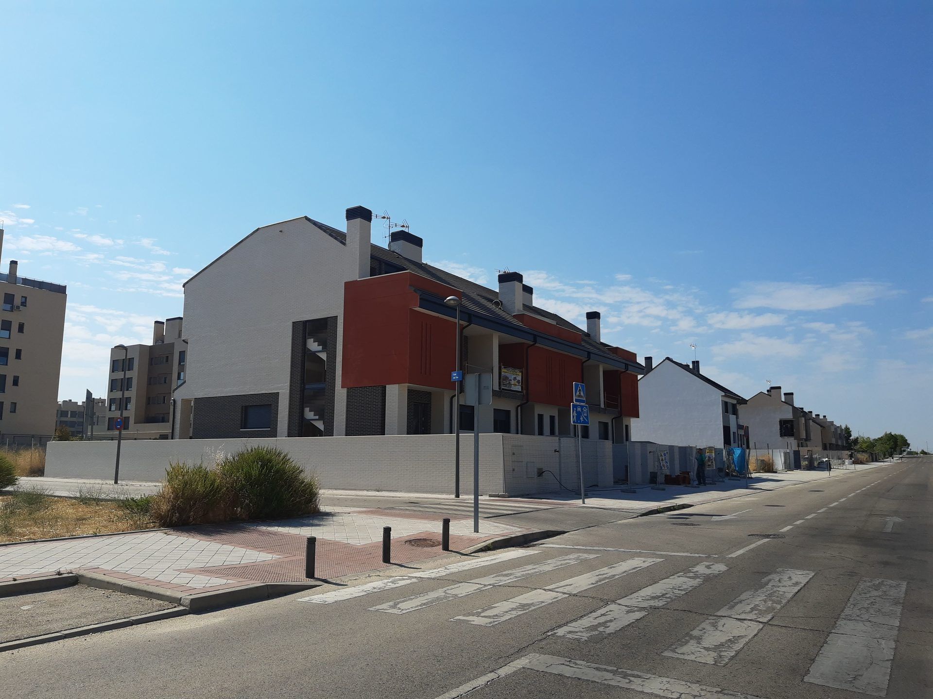 Proyecto de 4 chalets adosados en Fuenlabrada