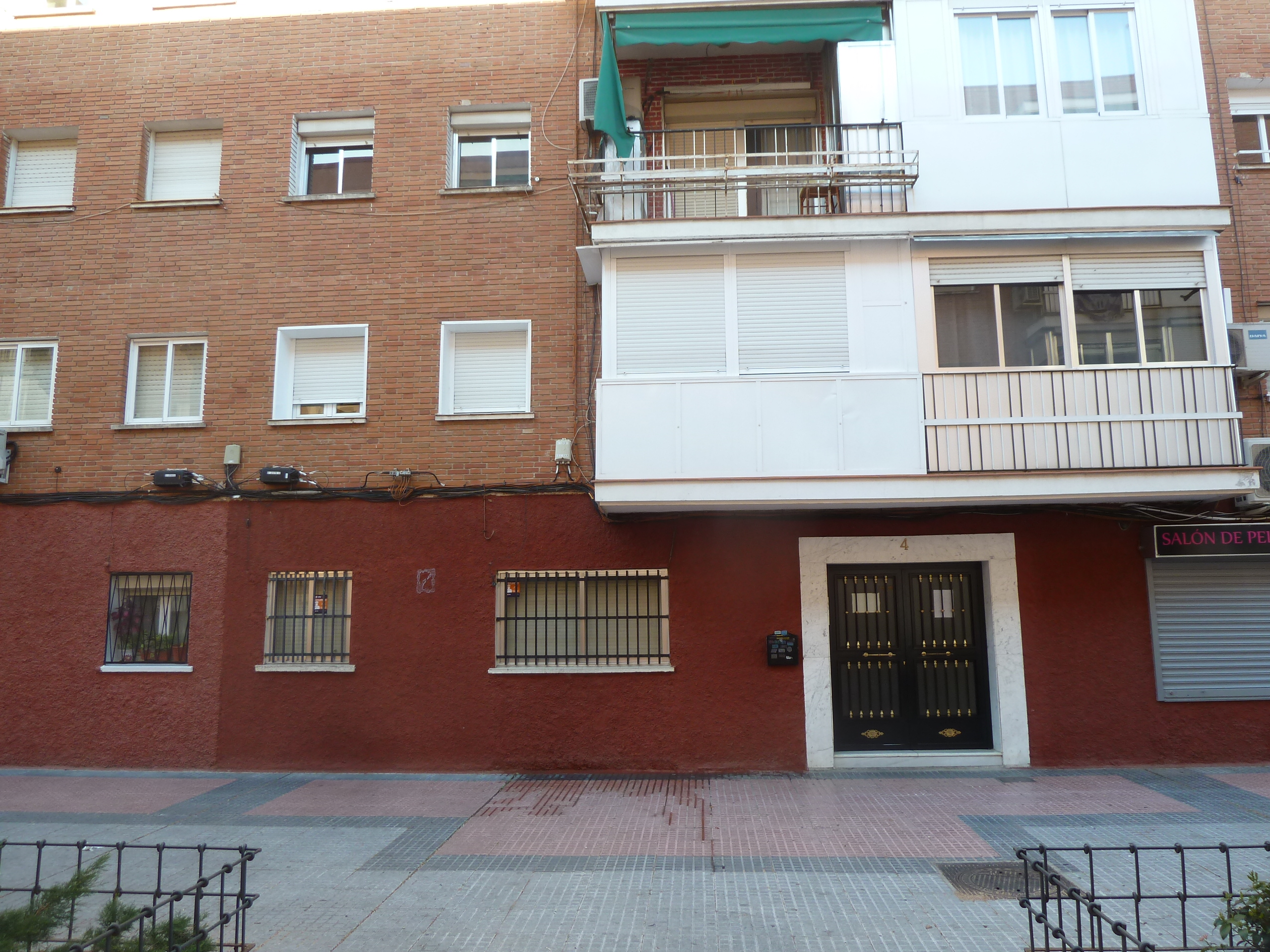 Cambio de uso de local a viviendas en la C/Mallorca 4 Leganés